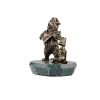 Золотая антилопа / Composition "Bear with vodka" on a stand