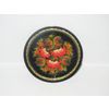 Сувениры из Н.Тагила / Souvenirs from N. Tagil / Tray "Round. Rowan with cones", 17cm