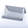Stand for BRAUBERG business card table "Germanium", metal, silver