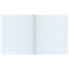 МАЯК / Notebook GREEN cover 12 y., Frequent slanting line with margins, offset / 20 pcs.