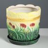 Керамика ручной работы / Flower pot "Polyana" 6 l