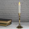 Kaemingk / Candle holder for one candle Castel del Monte 20 cm, gold