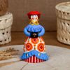 Дымковская глиняная игрушка / Figurine "Elegant Lady"