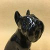 Porcelain figurine "the giant Schnauzer black"