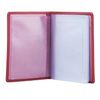 FABULA / Portafoglio conducente "Every day", vera pelle, goffrato, 6 tasche in plastica, bacca
