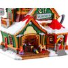 Мастерская Эльфов, полистоун, подсветка, 18х16х13 см, LEMAX