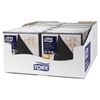 TORK / Serving nonwoven paper napkins "LinStyle Premium" black 39x39 cm, 50 pcs.