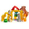 Puzzle "Teremok" - colorful educational toy (handmade)