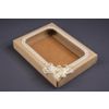 Снежинка / Snowflake / Packing box with screen and machine lace