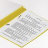 STAFF plastic folder, A4 100/120 µm, yellow