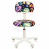 CHAIRMAN / Children's chair CH KIDS 101, without armrests, color with a drawing "Aliens"