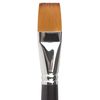 Brush art is a professional ART BRAUBERG "CLASSIC", synthetic soft, under columns, flat No. 24, short handle