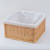 Wicker storage box