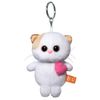 BUDI BASA / Keychain Kitty Li Li with pink heart 12 cm