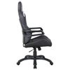 Computer chair BRABIX "Nitro GM-001", fabric, eco-leather, black