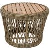 Kaemingk / Morocco wicker furniture set: 1 sofa + 1 table + 2 armchairs