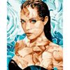 Опт-картина / Tranh theo số 40x50 Angelina Jolie