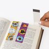 Bookmark with magnet KITTY, set of 6 PCs, sequins, 25x196 mm, INLANDIA
