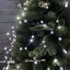 Kaemingk / Ghirlanda per albero di Natale 100-150 cm Raggi di rugiada - Nevicata, 10 fili, 100 micro lampade LED bianco freddo, filo argento, IP20