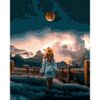 Опт-картина / Pintura por números 40x50 Caminhada Noturna