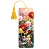 Bookmark for books 3D, BRAUBERG, body, Flowers and decorative lace tie