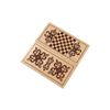 GamesDealer / Backgammon "Kirovskie" small (Russia, wood, 40x20x4 cm)