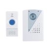 Wireless call "ERA C41", 32 melodies, loudspeaker illumination, up to 100 m, IP44, white