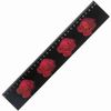 3D ruler, 30 cm, BRAUBERG, surround, rose, Euro slot
