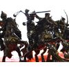 Glass sculpture "Horsemen of the Apocalypse of 1917"