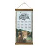 Универсальный свиток / Universal scroll / Wall calendar elongated "2021 Happiness this year" handmade