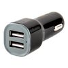 RED LINE / Car charger AC-1A, 2 USB ports, output current 1A, black