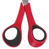 Scissors for Hobbies and crafts a TREASURE ISLAND of 140 mm, 3-sided sharpening, red-black