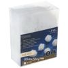 Kaemingk / LED garland with batteries Fuzzies 2.1 m, 8 warm white lamps, transparent PVC, IP20