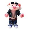 New Year's gift Piglet "Super Star" interactive + set of sweets 450g.