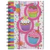 BRAUBERG / Notebook "Holiday", 80 sheets A5 (130x175 mm), spiral, hardcover, magnetic valve, line