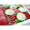Gift set of handmade soap Bouquet with sweets