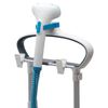Steamer POLARIS "PGS 2010RVA", 2000 watts, steam 45 g/min, tank 2.4 l, 8 modes, white/turquoise