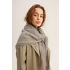 Оренбургский Пуховый Платок / Openwork downy shawl, color gray