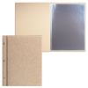 Folder "Menu" on three screws with 10 files 220х320 mm, beige, "DPS"