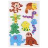 Stickers from EVA "Animals", 9 PCs, assorted, TREASURE ISLAND