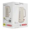 Chaleira BOSCH TWK3A017, 1,7 L, 2400 W, elemento de aquecimento fechado, plástico, bege