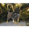 Ленивые Бобры / Lazy Beavers / Mirror Christmas tree toy "Siberian Husky"