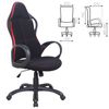 BRABIX PREMIUM Office Chair "Force EX-516", fabric, black/insert red