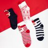 KAFTAN / Set of socks "Happy New Year" 4 pairs, size 35-38