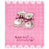 BRAUBERG "Baby shoes" photo album for 200 photos 10x15 cm, hard cover, thermosealing, pink, 39114