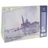 Carpeta para pasteles y acuarelas / Tableta A4, 20 hojas, 2 colores, 200 g / m2, papel tintado, "Venecia"