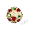 Holiday Classics / Ball "Gems", 8 cm, 6 pieces