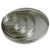 Kaemingk / Set of decorative mirror trays Montbier, 4 pcs