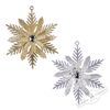 Holiday Classics / Weihnachtsschmuck Set "Schneeflocke. Wald", 6-tlg.