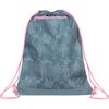 TIGER FAMILY / Shoe bag, durable, drawstring, additional pocket, "Hawaiian Vibe", 48x38 cm